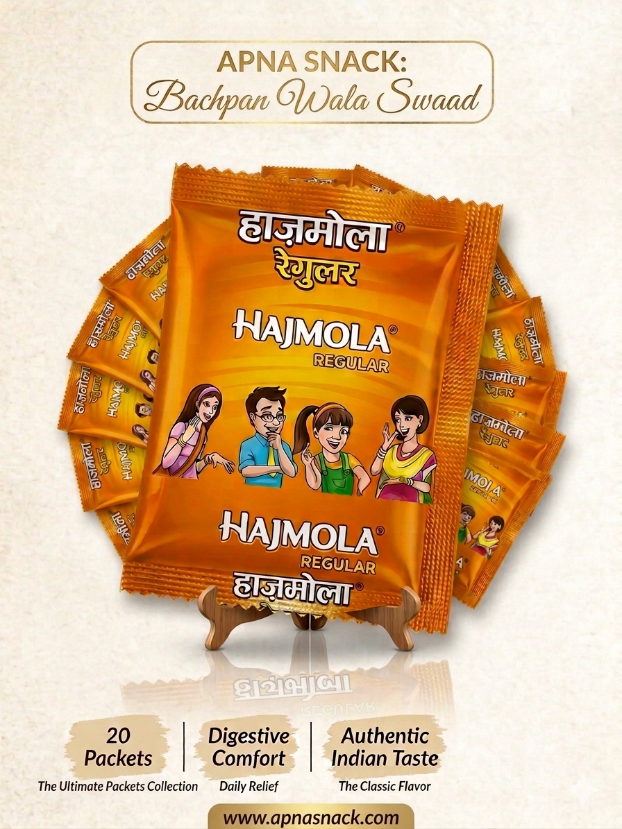 Hajmola Regular Digestive Candy – Pack of 20