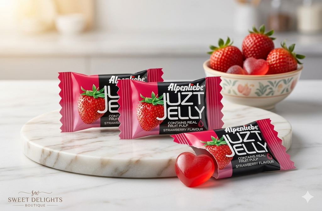 Just Jelly Candy Strawberry Flavour – Indian Jelly Sweet